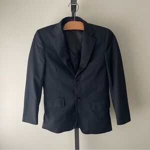 James Morgan Blazer Jacket Sports Coat And Vest Bundle Set Boys Youth Size 10